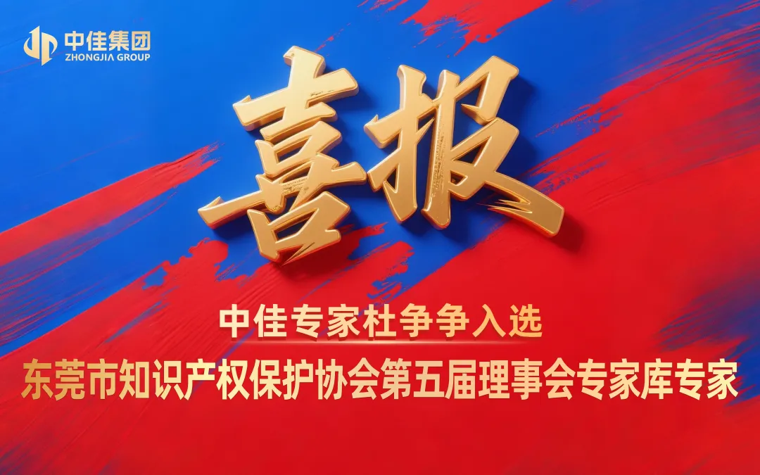 东莞市知识产权保护协会，专家库，中佳集团