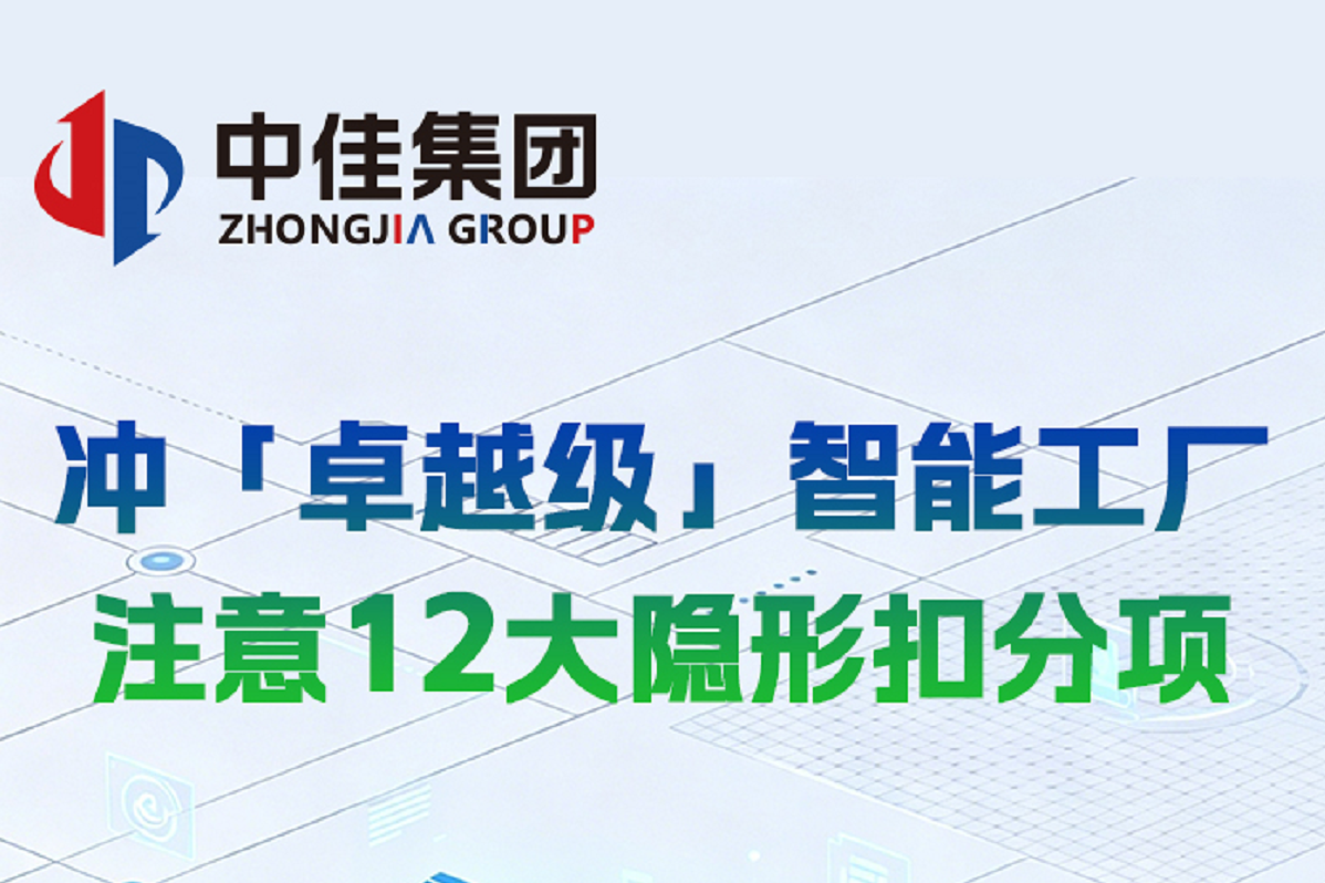 智能工厂，中佳集团，卓越级